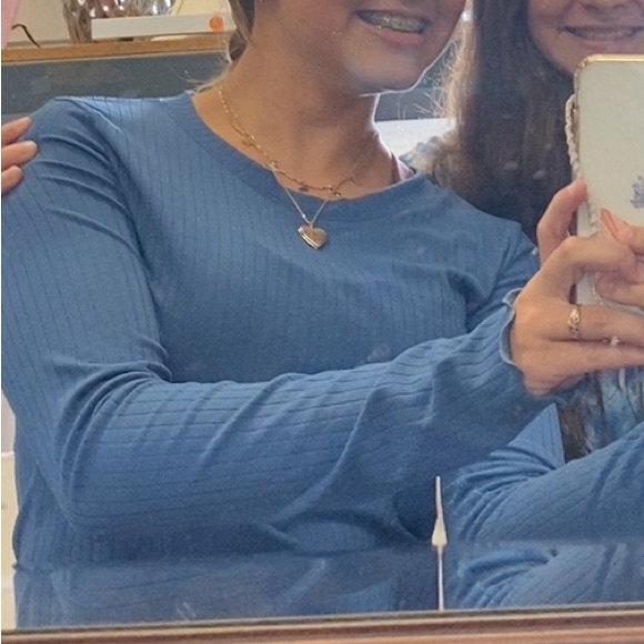 Ribbed Longsleeve Top - Picture 9 of 9